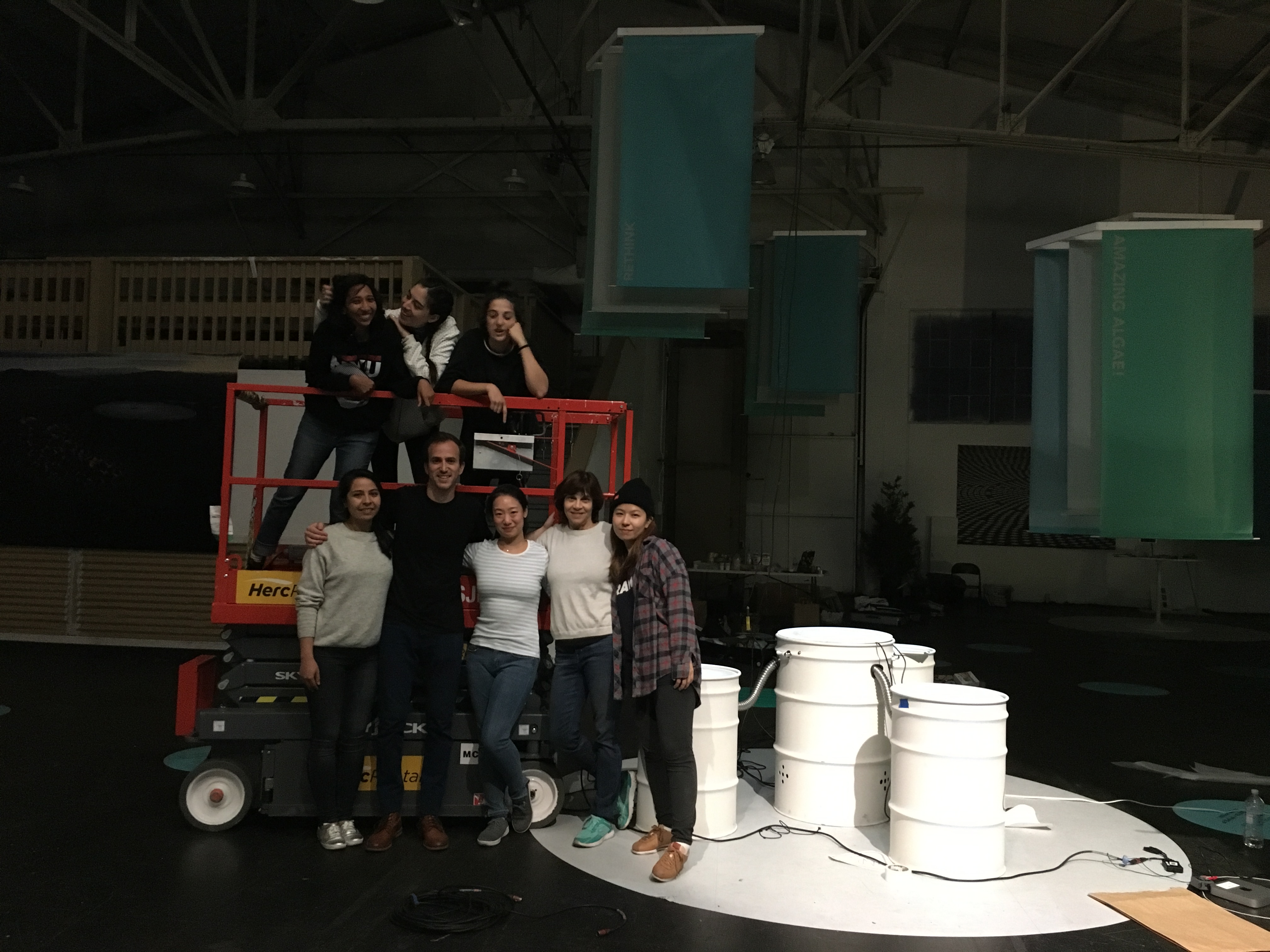 photo of part of the team that made The Solutions Zone possible
